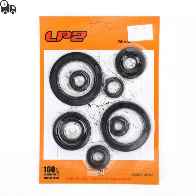Set Guarnizioni Olio Motore 10pz Guarnizioni per Honda CRF 450R 2007-2008 Motocross Enduro BB