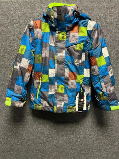 Quiksilver Mission Print Ski Jacket Age 8 Years TD132 PP 02