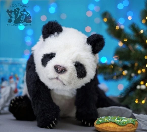 OOAK artist bear/ Panda by My Pangaea /  Darina Matasova