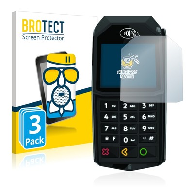 Ingenico 6x Anti-Reflets Protection Ecran pour Ingenico Lane/3000 Film Protecteur Mat 