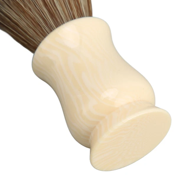 Brosse De Nettoyage De Barbe Poils Synthétiques Doux Brosse De Barbier Pour