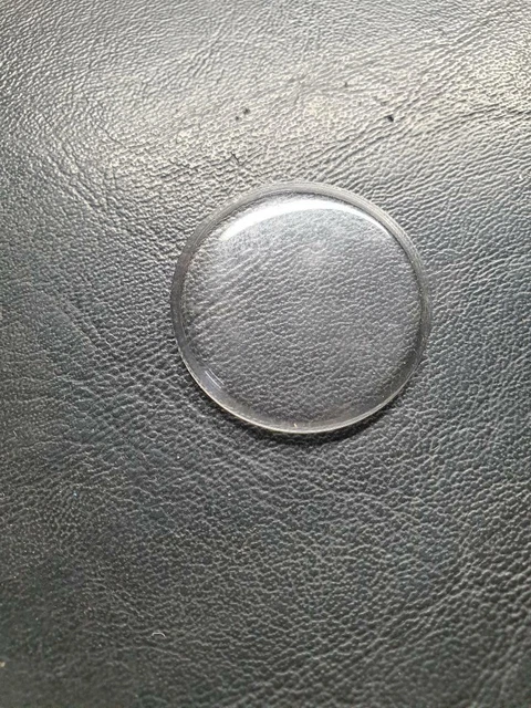 Verre Plexi Bombé Pour Montre Vintage (Diamètre ø 382 à 400) - Verlux Robur - Neuf