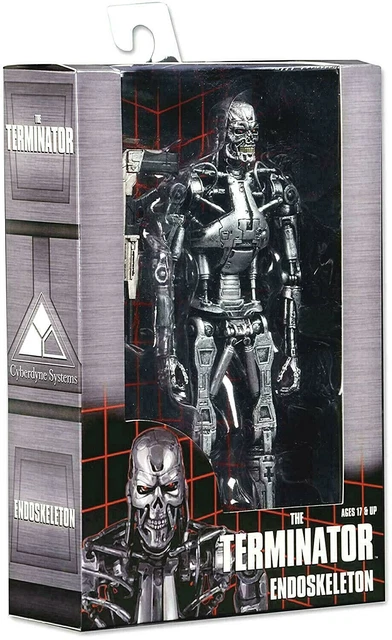 Nuevo Figura De Acción Neca Terminator 2 T-800 Endoskeleton | Meses sin