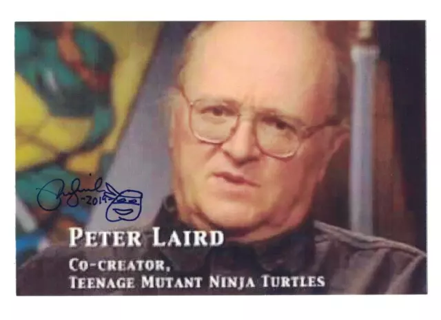 Peter Laird Signed Autographed 4x6 Photo Artist Teenage Mutant Ninja Turtles B