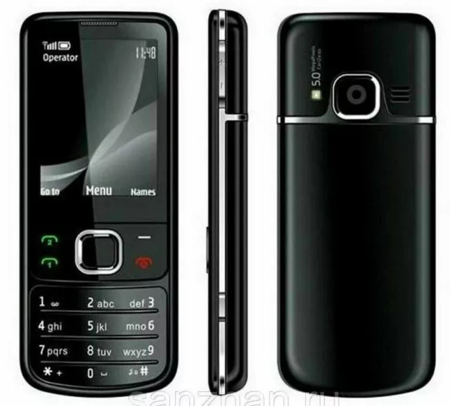 New Condition Nokia 6700 Classic GSM 3G GPS Mobile Phones Unlocked 5MP - BLACK