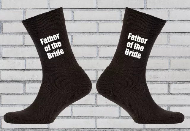 Mens Wedding Socks Black Navy Father of the Bride, Groom, Best Man, Page boy