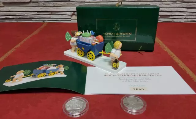 Engelwagen mit Geschenken Wendt und Kühn - limitierte Jubiläumsedition von 2015