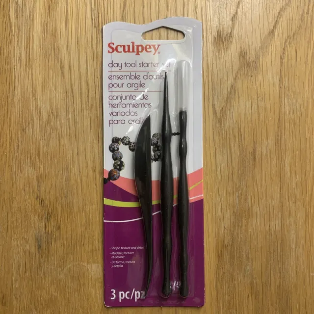 ✅ Sculpey Clay Tool Starter Set, Polymer Clay Tool Set, Tool Set for FIMO Clay