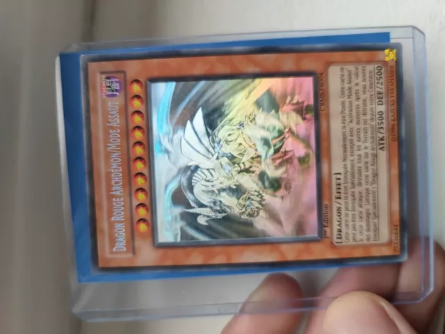 Yu-Gi-Oh Dragon Rouge Archdémon/Mode Assaut Ghost Rare CRMS 1ere édition