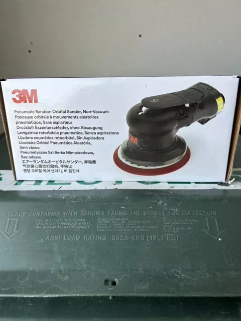 3M 88950 Pneumatic Random Orbital Sander 6 in 3/16 orbit