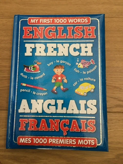 MY FIRST 1000 Words - English / French - (Padded Cover) £6.49 - PicClick UK