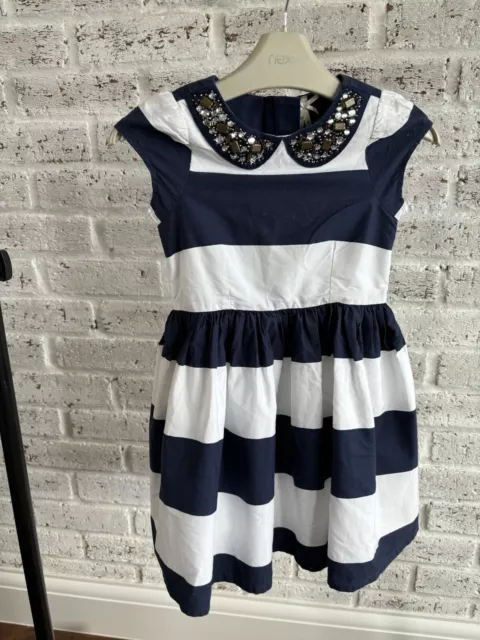 Beautiful Girls Next Summer Dress Age 3 Years nautical VGC Special Occasion