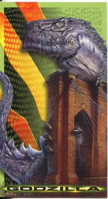 Godzilla The Movie Supervue Godzilla Supreme Skin Chase Card GS1