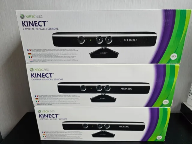 Capteur Kinect Pour Xbox 360 + Kinect adventures Produit neuf scellé
