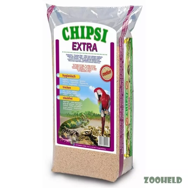 Nagereinstreu Buchenholz Chipsi Extra medium 10ltr Naturstreu