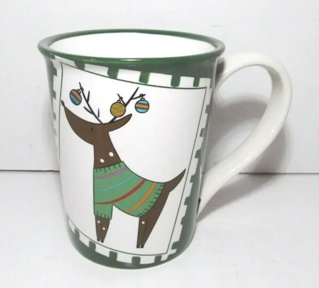 St. Nicholas Square Home Collection 16oz Reindeer Special Delivery Urgent Mug