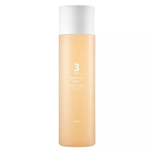 NUMBUZIN No. 3 Super Glowing Essence Toner 200ml @BibaUK