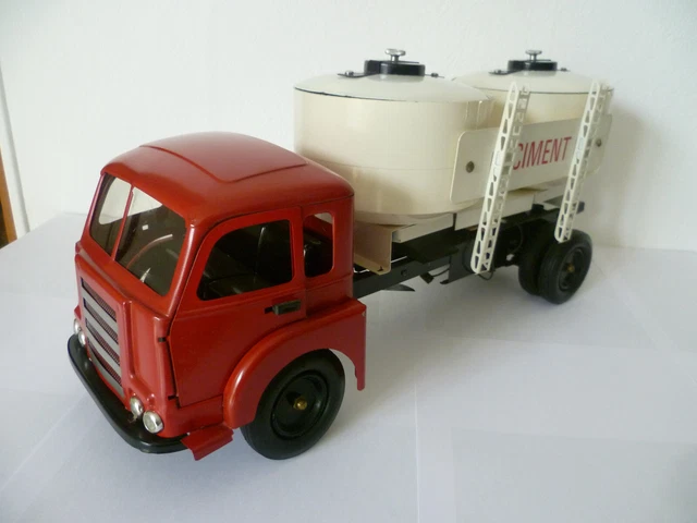 Wagon à Ciment G.M.P. échelle O (1/43,5) - Métal, Vintage France - Très Bon état