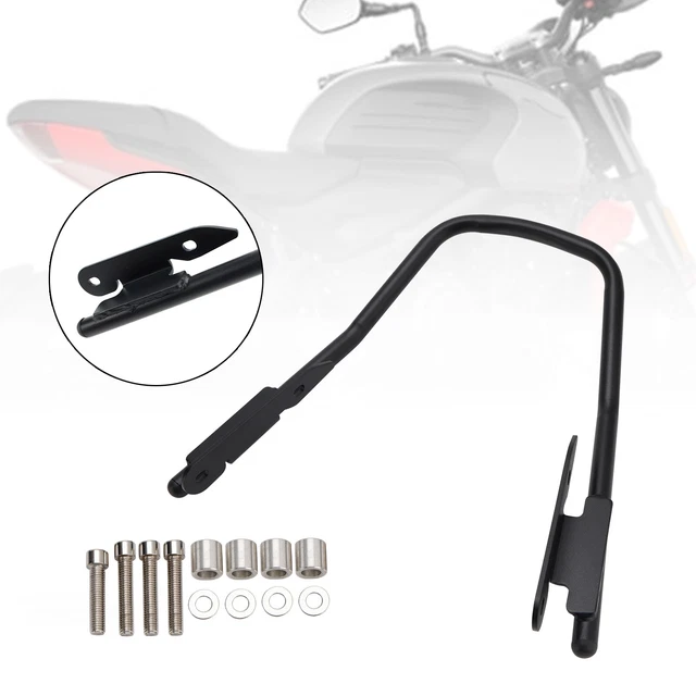 Barres D'Appui Arrière Moto Aluminium Pour Trident 660 - Accoudoir Passager 2021-2023