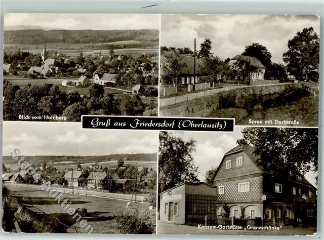 39130014 - 7981 Friedersdorf Hainberg Spree Dorfstrasse Gasthaus Grenzschaenke