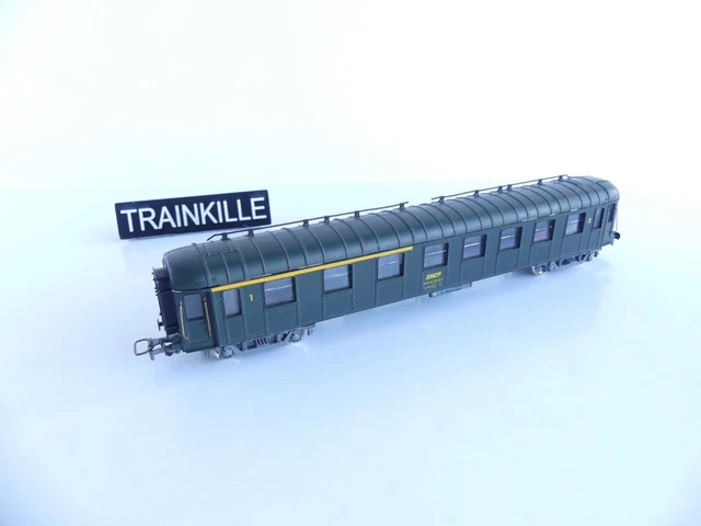 Voiture OCEM 2ème Classe EUROPOLITRAINS - Échelle HO - Époque 4 - SNCF