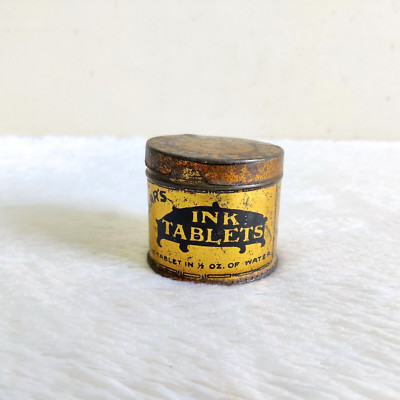 Cobra 1930s Vintage Cobra Stivale Nero Polish No.6 Pubblicità Litho Latta Box England 