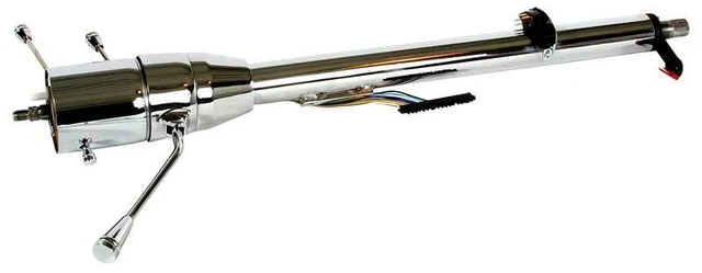1967-68 F-Body with AT Column Shift Chrome Tilt Steering Column w/o Column
