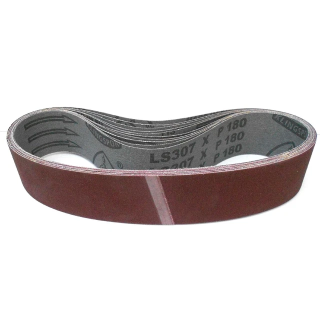 YUM 10 Pcs Alumine Ceinture De Ponçage Bande Broyage Outil De Polissage