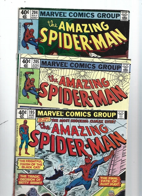 Marvel Amazing Spider-Man (Lot Of 3 Keys) Black Cat 2, 3, 4
