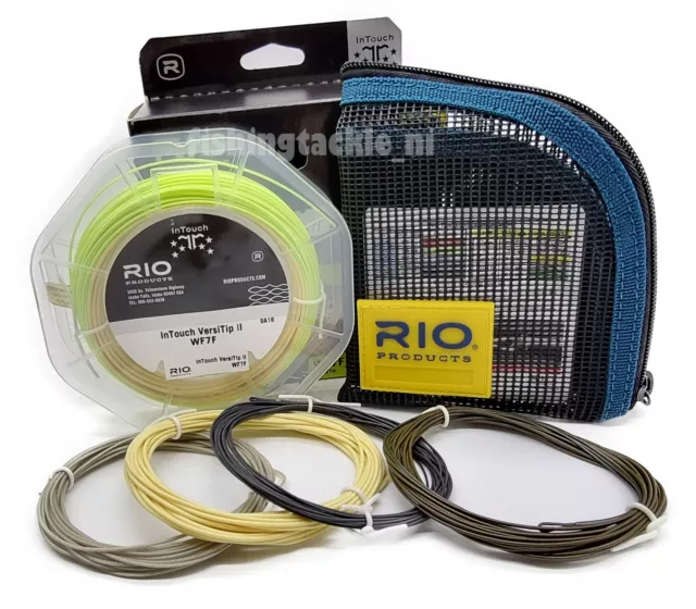 Rio InTouch Versitip II Sink Tip Series Fly Line Freshwater Float 4 Tips Fishing