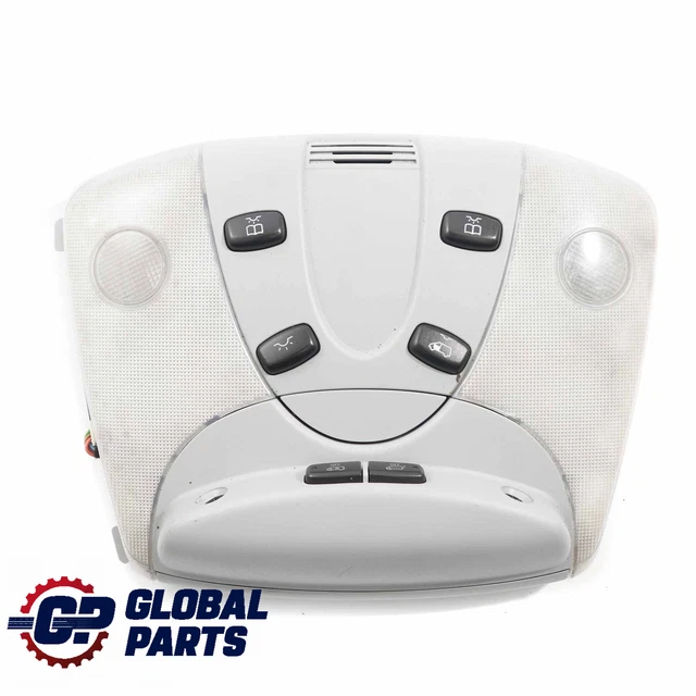 Lampada Tetto Interno Auto Per Citroen E Peugeot - Con Lampadina, Compatibile 6362P3 Beige - Foto 3