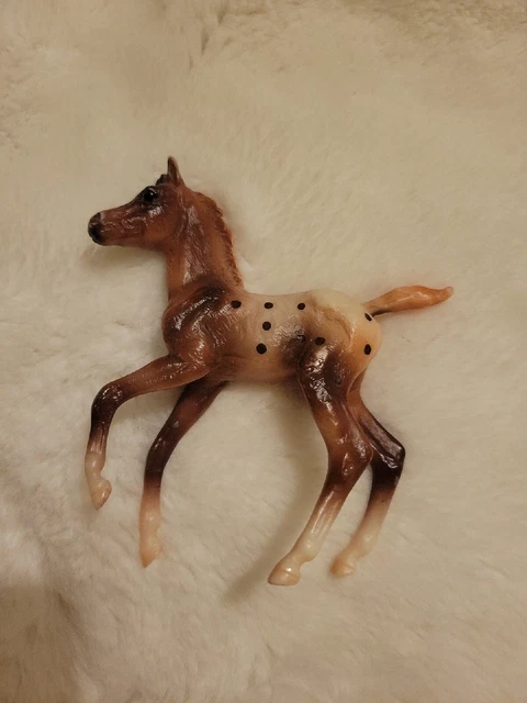 Breyer Classic Freedom Horse #639 WARMBLOOD FOAL Chestnut Blanket Figure 62041