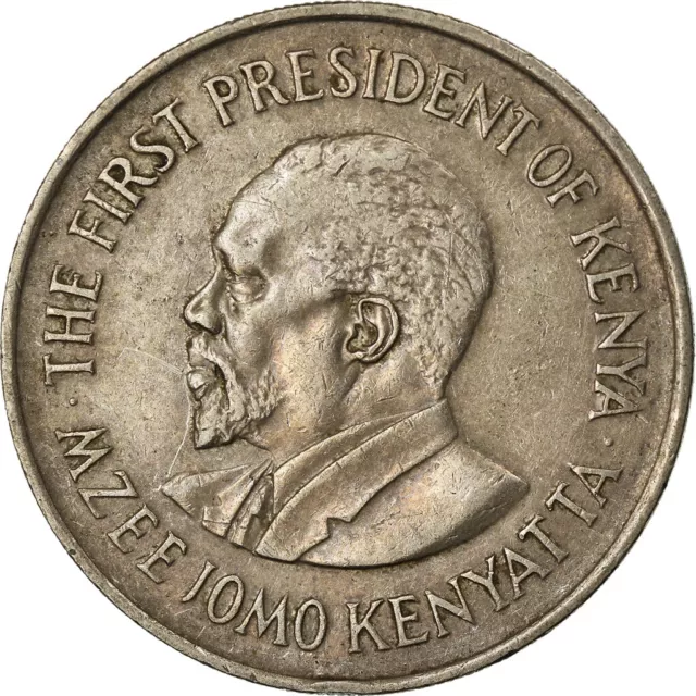 [#776105] Münze, Kenya, Shilling, 1978, S, Copper-nickel, KM:14