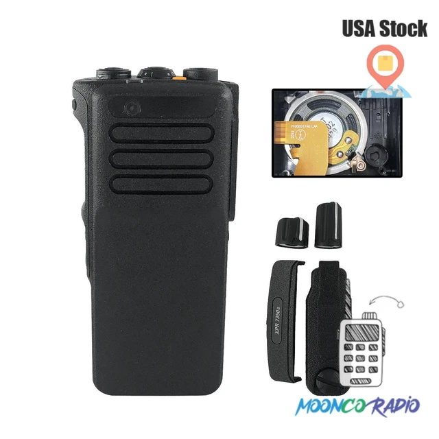 Black Repair Front Housing Case Replacement for XPR7350e With Speaker Radio