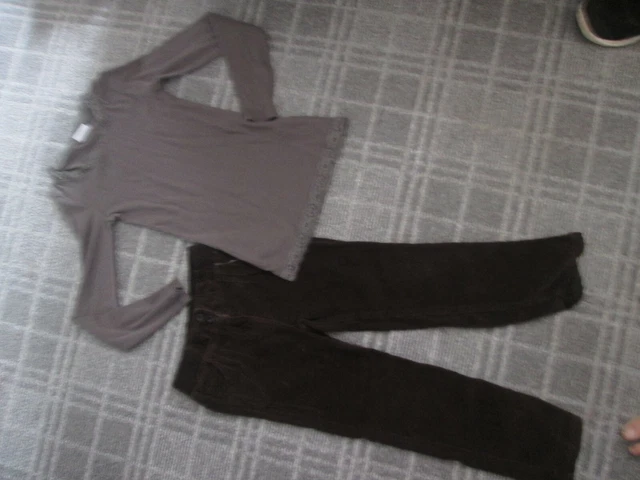 T-Shirt Top Bundle Next-Ragazze Età 6-7-8 Articoli Misti Vestiti Pantaloni Multi Corda