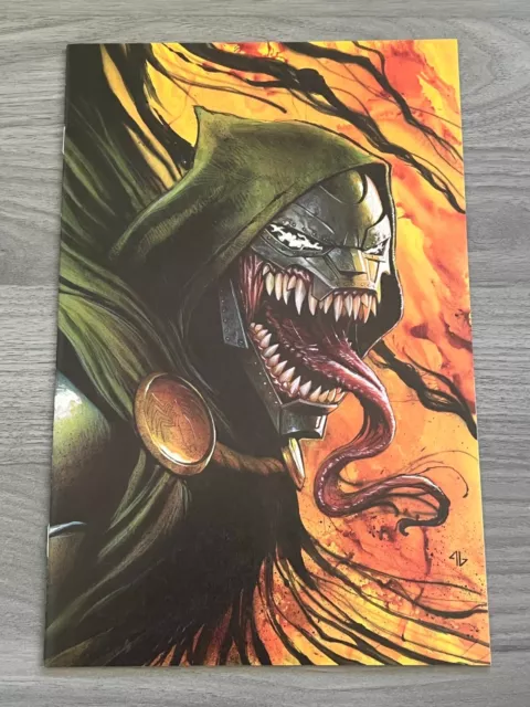 Invincible Iron Man #11 Adi Granov Venomized Dr. Doom Virgin Variant LE600 NYCC