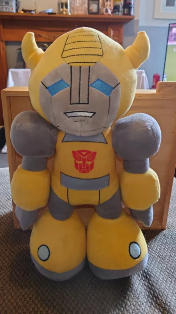 Official Transformers Bumblebee Soft Plush 15" Universal Studio Hasbro Exclusive