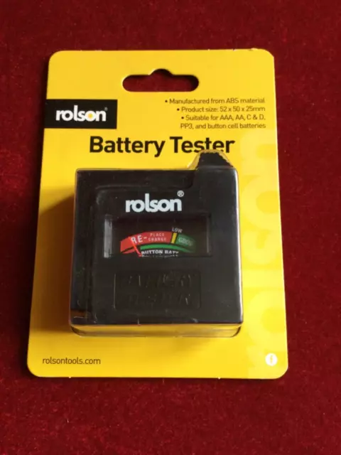 Rolson Battery Tester