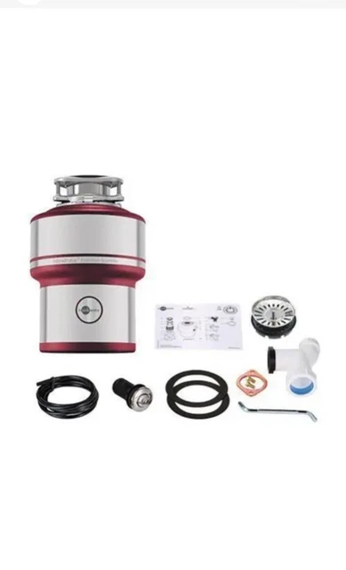 Tritatutto Per Lavello Da Cucina 1/2 HP - Acciaio Inox, 3500 RPM, 220V, Per Smaltimento Rifiuti Alimentari
