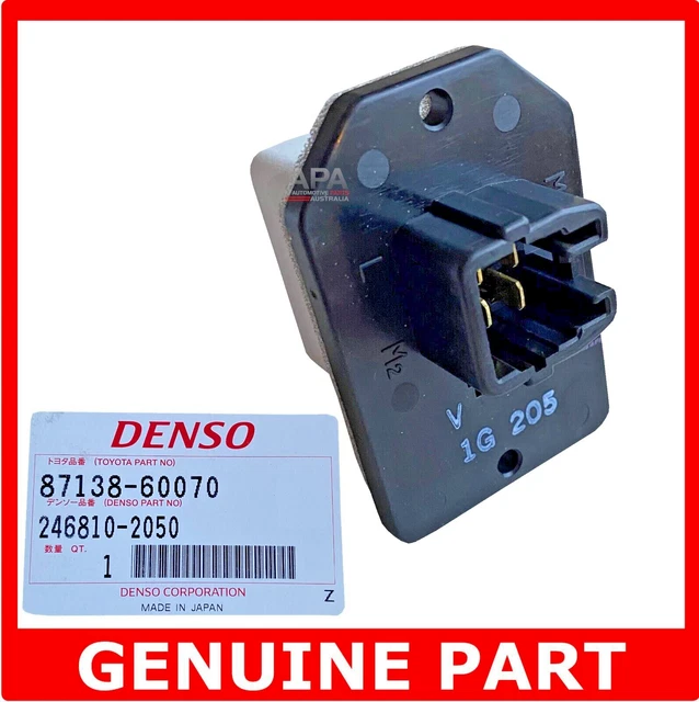 Genuine Toyota Heater Fan Blower Motor Resistor – LandCruiser UZJ100 HZJ105