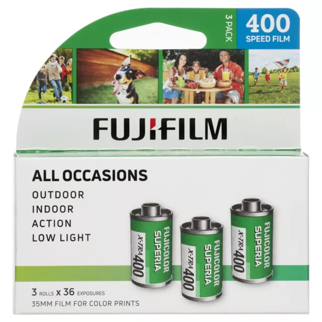 FUJIFILM Fujicolor Superia X-TRA 400 Color Negative Film