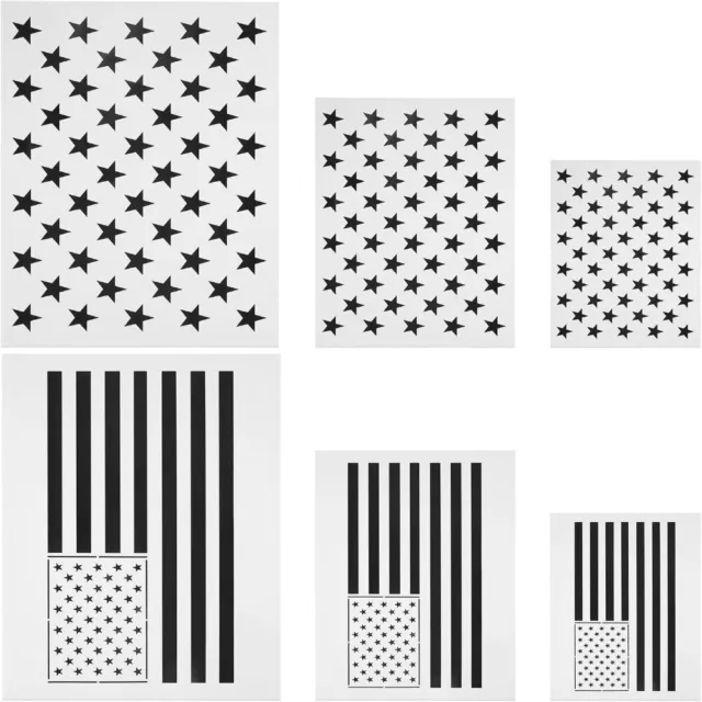 star american flag stencil  for painting on canvas  for painting on canvas