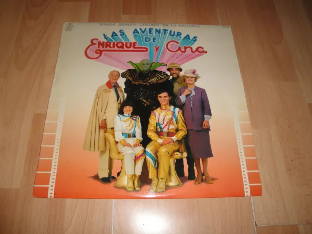 Las Aventuras De Enrique Y Ana Lp De Vinilo Vinyl Banda Sonora Soundtrack