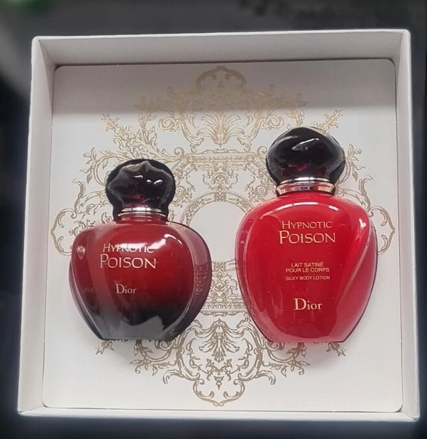 CHRISTIAN DIOR HYPNOTIC Poison Gift Set 50ML EDT 75ML Silky Body