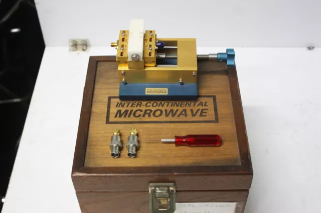 Inter Continental MocroWave TF-3001-B Test Fixture