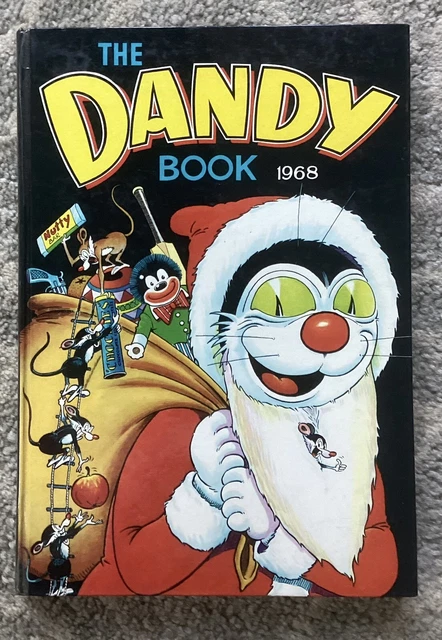 Dandy Jahresbuch 1968 Super Zustand Korky die Katze verzweifelt Dan usw