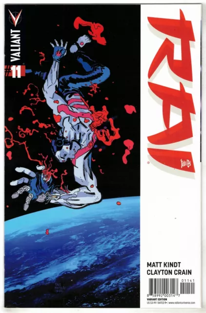 Rai #11 1:20 Paul Maybury Variant Valiant 2014 Matt Kindt Clayton Crain VF/NM