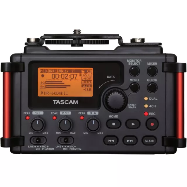 Tascam DR-60D MKII Portable Recorder for DSLR Filmmakers