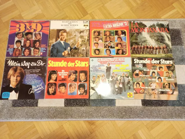 Schallplatten 70er und 80er Jahre, Volksmusik und Schlager