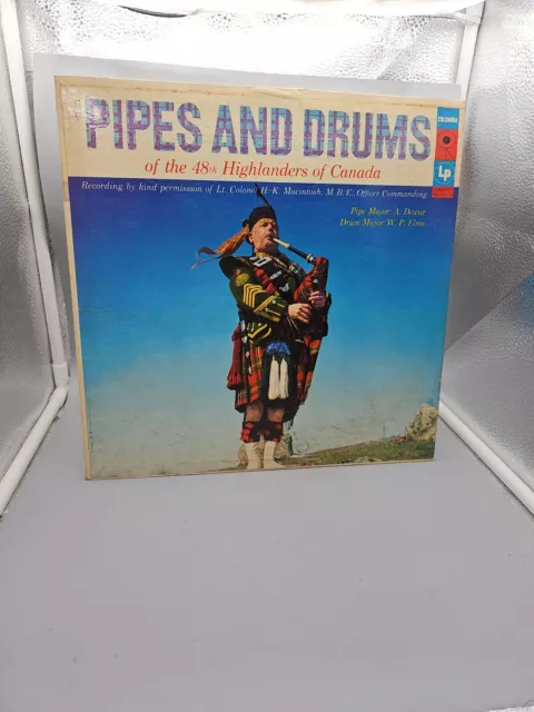 Pipes and Drums of the 48th Highlanders of Canada (1957 Vinyl Record)
